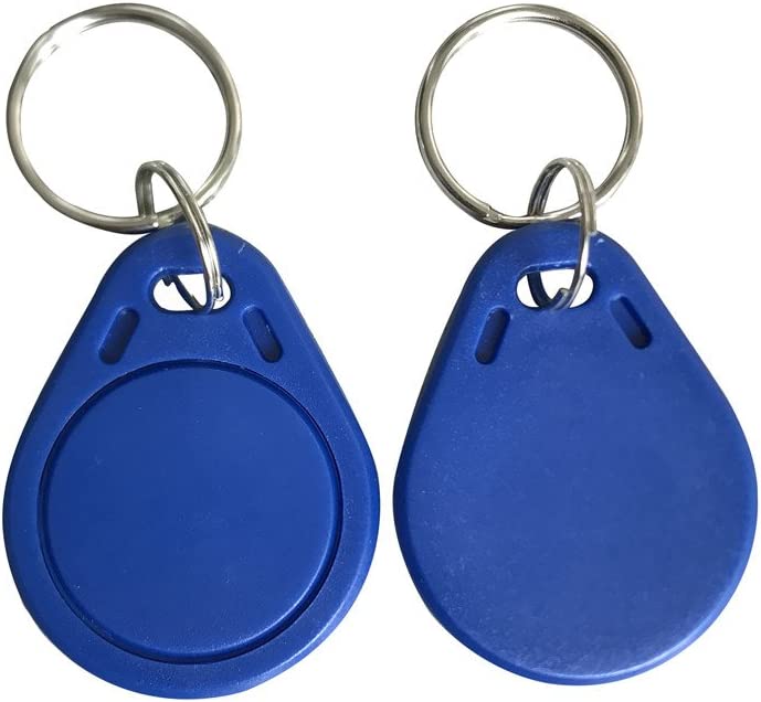 Solid Blue MiFare Classic 1k 13.56MHz RFID Key Fobs